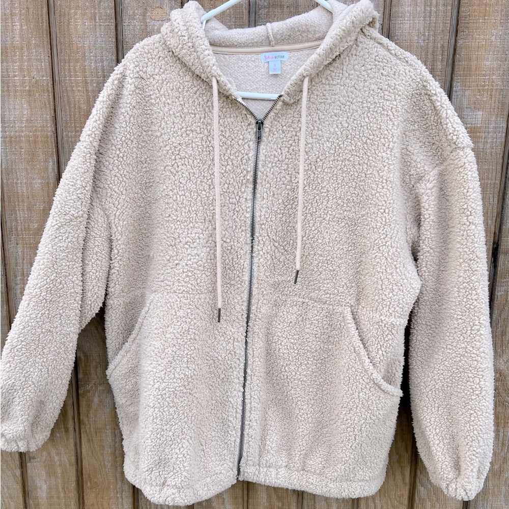 Nude Sherpa Hoodie
